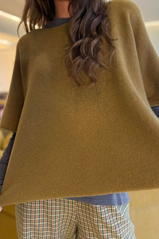 Conrad Layer Knit Mucky Mustard